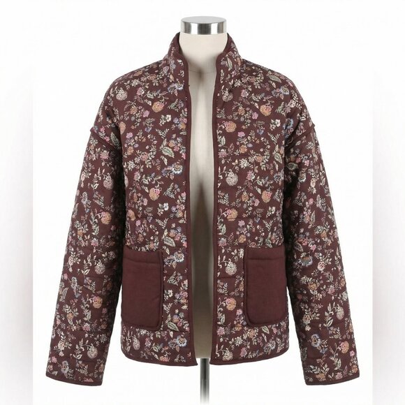 Bagatelle Collection Jackets & Blazers - Bagatelle Quilted Jacket Women’s Purple